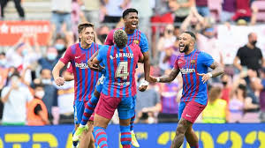 在足球比賽 在足球比賽